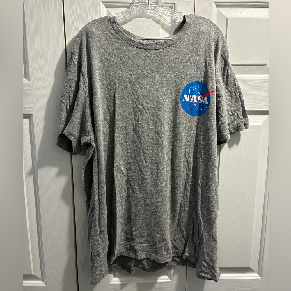 NASA Gray Short Sleeve Men's Tee